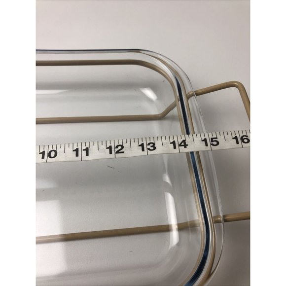 Contempo Oven to Table Roaster W/Metal Server in Almond Color 3 Quart in Org Box - Picture 10 of 12